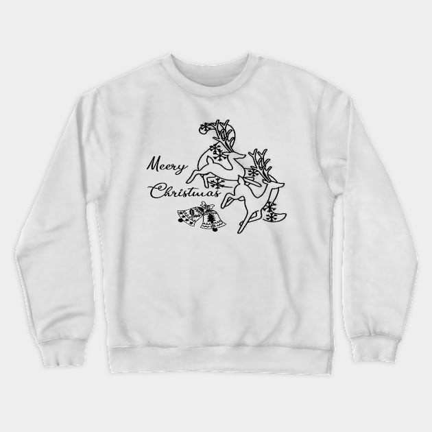 Merry Christmas Crewneck Sweatshirt by Aymen designer 